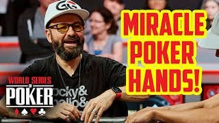 World Series of Poker 2024 Miracle Poker Hands ft Daniel Negreanu [upl. by Einnoc]