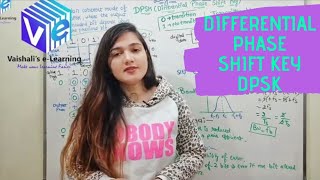 L 11  DPSK  Differential Phase Shift Key  Digital Communication  Vaishali Kikan [upl. by Esirahs216]