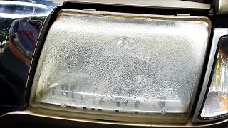 How to Fix a Headlight with Water or Moisture in it [upl. by Ydniw]