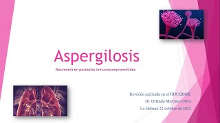 Aspergilosis Asp [upl. by Ronn802]