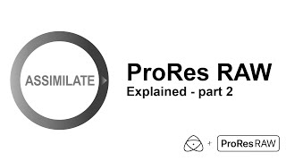 ProRes RAW explained  part 2 Deep dive and camera setup [upl. by Leunad]