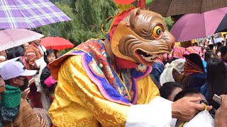 Thimphu Tshechu Festival  Colorful City  Busy Public  Clips Summery [upl. by Alexi]