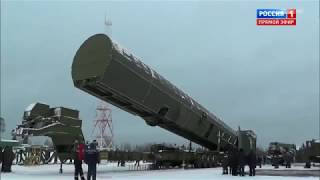 Sarmat Heavyclass ICBM test launch МБР Сармат Satan2 [upl. by Schlenger]