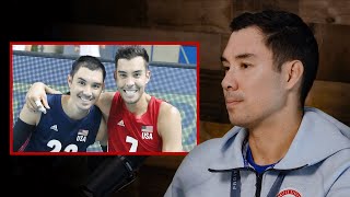 Professional volleyball player Erik Shoji talks about his relationship with brother Kawika Shoji [upl. by Latsryk]