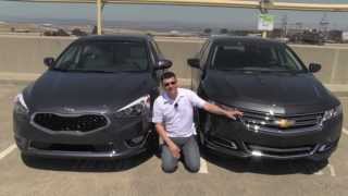 Chevrolet Impala vs Kia Cadenza Review and Road Test [upl. by Galateah]