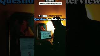 All HR Interview Question For Interview  jobsearch hr interview shorts shortvideo viralvideo [upl. by O'Donnell166]