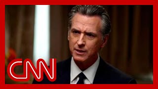 See Gov Gavin Newsoms full exclusive interview with CNN [upl. by Yedsnil]