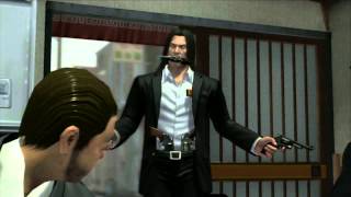 Yakuza 4 The Yoshiharu Ueno Hit Ramen Shop Shootout [upl. by Eixid]