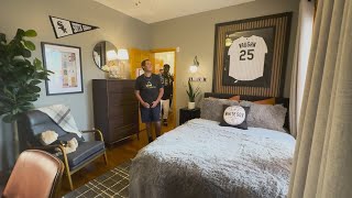 Andrew Vaughn nonprofit bring dream bedroom makeover to life for South Side teen battling cancer [upl. by Chladek]