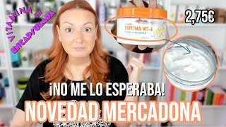 ¡NOVEDAD MERCADONA ME HE QUEDADO A CUADROS CON ÉSTA CREMA [upl. by Shull79]