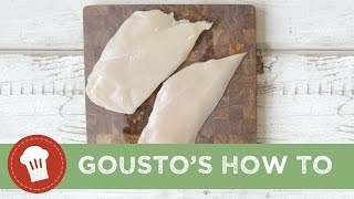 How to Make Awesome Chicken Escalopes  Gousto [upl. by Novaelc]