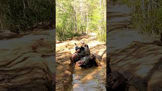 Riding With Honda Gang atv hills park canam honda trail group [upl. by Carli266]