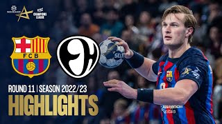 Barça vs Elverum  Highlights  Machineseeker EHF Champions League 202223 [upl. by Lundberg]