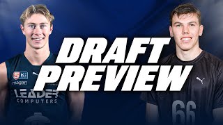 Who Will Carlton Select At Pick 3  2024 AFL Draft Preview [upl. by Marabelle204]