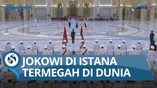 LIVE FROM LOCATION  Megahnya Istana Qasr Al Watan Tempat Presiden MBZ Sambut Jokowi di Abu Dhabi [upl. by Roana]