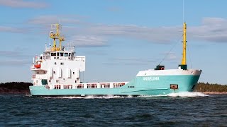 Shipsforsale Sweden for sale JJ Sietas built cargo ship ANGELINA [upl. by Ioyal]