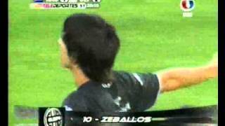 Primer gol de Pablo Zeballos con OLIMPIA [upl. by Bill]