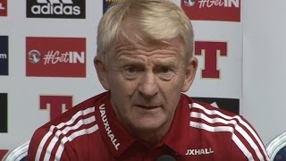 Scotland Manager Gordon Strachan Shuts Down BBC Reporter [upl. by Cecilia]