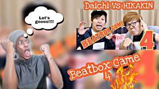 Beatbox Game 4  HIKAKIN vs Daichi Reaction [upl. by Lucina]