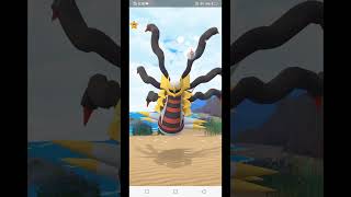 Capturing New Raid Pokemon Giratina shorts Pokemon newpokemon [upl. by Lance]