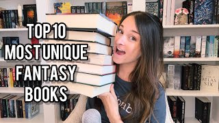 TOP 10 MOST UNIQUE FANTASY BOOKS [upl. by Domella740]