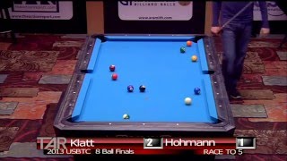 2013 US Bar Table Championships 8 BALL FINAL Jason Klatt vs Thorsten Hohmann [upl. by Aley]