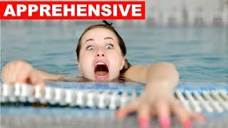 Learn English Words  APPREHENSIVE  Meaning Vocabulary Lesson with Pictures and Examples [upl. by Handy26]