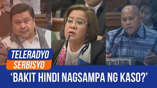 Senators question De Lima not filing raps vs Duterte  Teleradyo Serbisyo 28 October 2024 [upl. by Aniela]