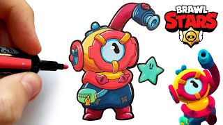 Comment dessiner Otis  Brawl Stars [upl. by Shiroma]