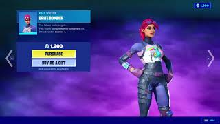 Fortnite Brite Bomber Skin Review Should You Buy It  Fortnite ItemShop 291020 Season 4 [upl. by Elcin]