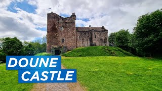 Inside DOUNE CASTLE  Filming Location for OUTLANDER amp GAME OF THRONES  Walking Tour  4K  60FPS [upl. by Garcia]