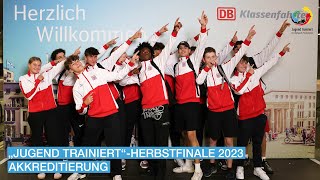 2023  Herbstfinale  Akkreditierung [upl. by Nyrrek]