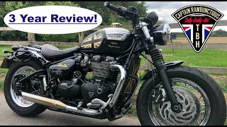 Triumph Speedmaster 1200 3 Year Ownership Review [upl. by Narut275]