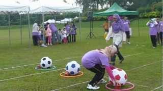 Telematch Games  Telur Di Hujung Tanduk Adult Games [upl. by Anirtap]