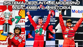 EL SISTEMA DE PUNTAJE MODERNO LO CAMBIA TODO  Prost Hamilton Schumacher Senna ¿Quién Gana Mas [upl. by Adiraf]