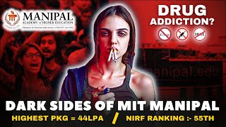 Manipal University Review 🔥 Drug Addiction🤨  MET Cutoff 2023  PLACEMENTS  Campus Tour  FEE [upl. by Dovev]