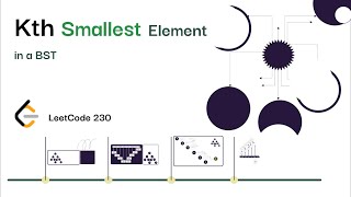 Kth Smallest Element in a BST Leetcode 230 Find kth smallest node value from BST [upl. by Ysabel799]