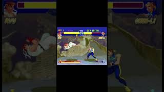 Street Fighter Alpha  PS1  Ryu vs ChunLi  Round 2 Shorts [upl. by Goren195]