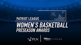 Patriot League announces 201819 womens basketball preseason poll and awards [upl. by Andy]