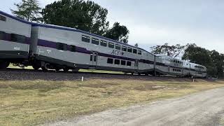 Ace 31033105 845 going through castlewood in Pleasanton [upl. by Olva134]