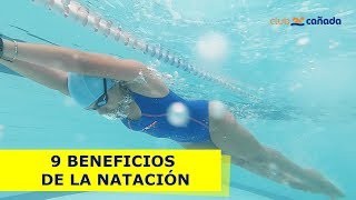 9 BENEFICIOS de la NATACIÓN [upl. by Icaj]