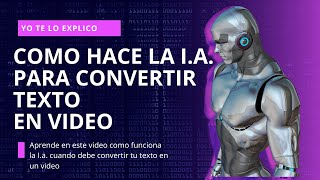 Aprende cómo se convierte texto en video [upl. by Assilanna]