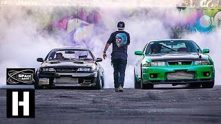 Skyline R33 VS Skyline R32  Space Race [upl. by Lisle]