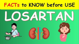 Losartan potassium 50 mg  What You should KNOW before Use [upl. by Siseneg]