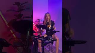 Papa Roach  Last Resort 🥁 drumcover femaledrummer girldrummer [upl. by Ellasal320]