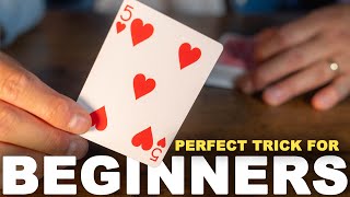 QUICK SelfWorking BEGINNER Card Trick To Impress Anyone [upl. by Negeam386]