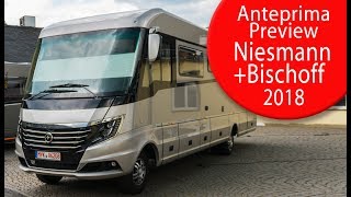 Anteprime Camper 2018 NiesmannBischoff  Motorhome preview 2018 NiesmannBischoff [upl. by Kcirdorb]