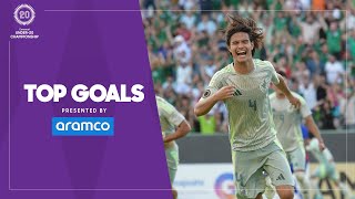 2024 Concacaf U20 Championship  Top Goals presented by Aramco [upl. by Alphonsa600]