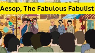 Aesop  The Fabulous Fabulist in English Explanation with animation [upl. by Onimixam]