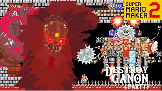 △ BOTW15 △ Destroy Ganon Part I Super Mario Maker 2 [upl. by Artcele]